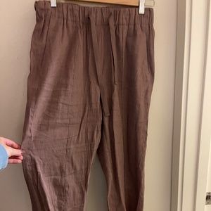 Aritzia Babaton Linen Pants